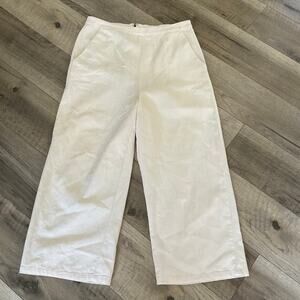 Nectar linen wide leg pants size large